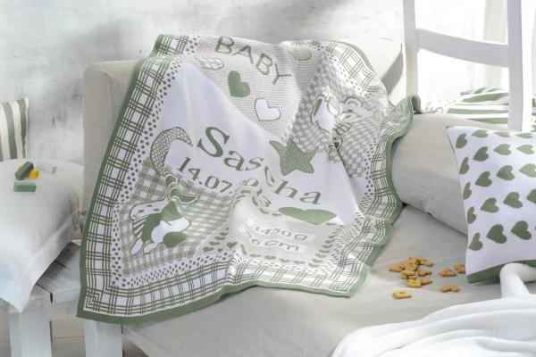 Organic Cotton Baby Blanket CUDDLEME