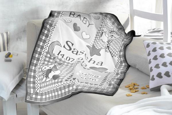 Organic Cotton Baby Blanket CUDDLEME