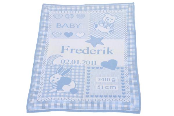 Bio-Babydecke KUSCHELMICH in 7 Farben