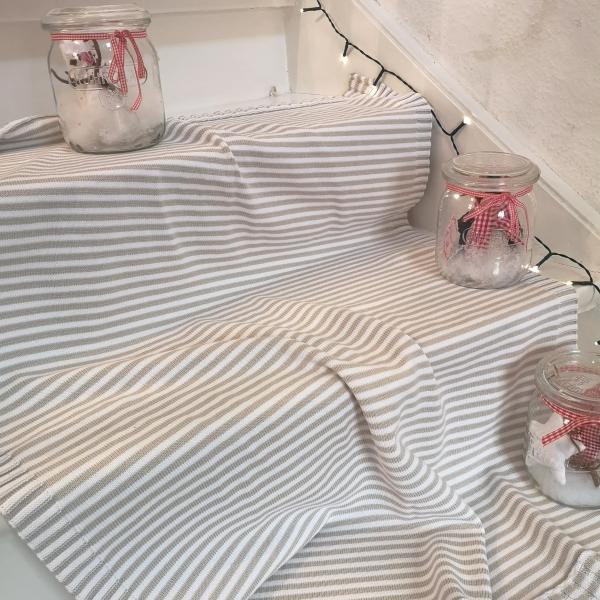 RINGELSTAR - Babydecke & Kissen - 100 Baumwolle (Bio)