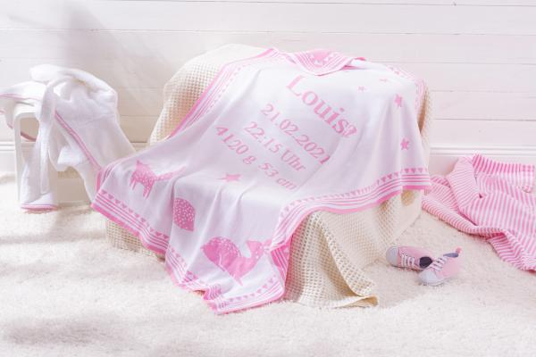 Organic Cotton Baby Blanket DREAMSCAPE