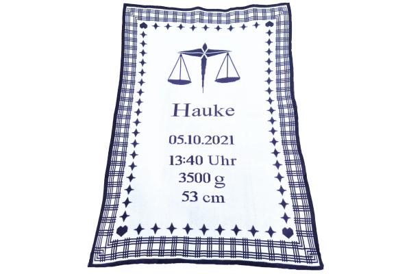 Organic Cotton Baby Blanket ZODIAC