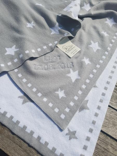 Organic Cotton Baby Blanket STARRY
