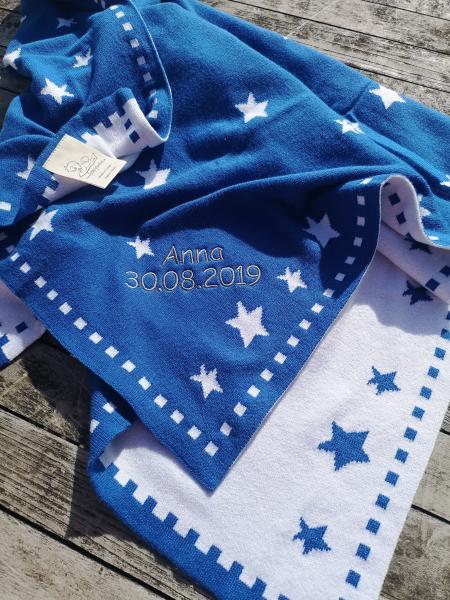 Organic Cotton Baby Blanket STARRY