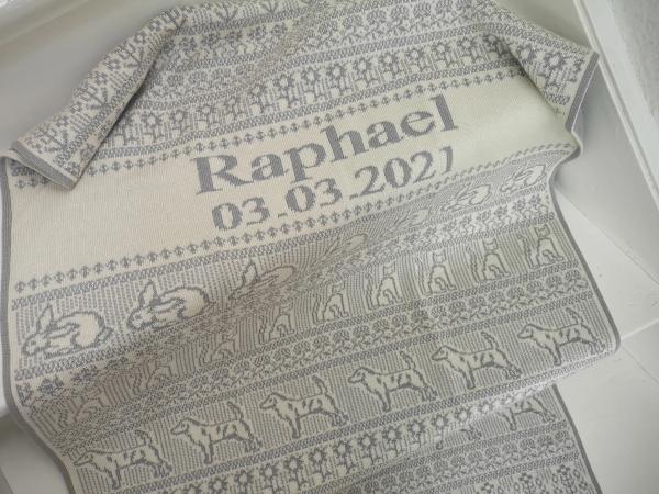 Organic Cotton Baby Blanket SCANDINAVIA