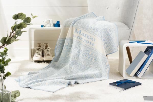 Organic Cotton Baby Blanket SCANDINAVIA