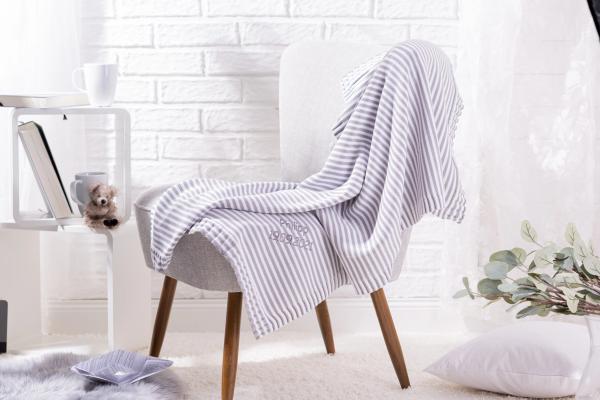 Organic Baby Blanket STRIPES