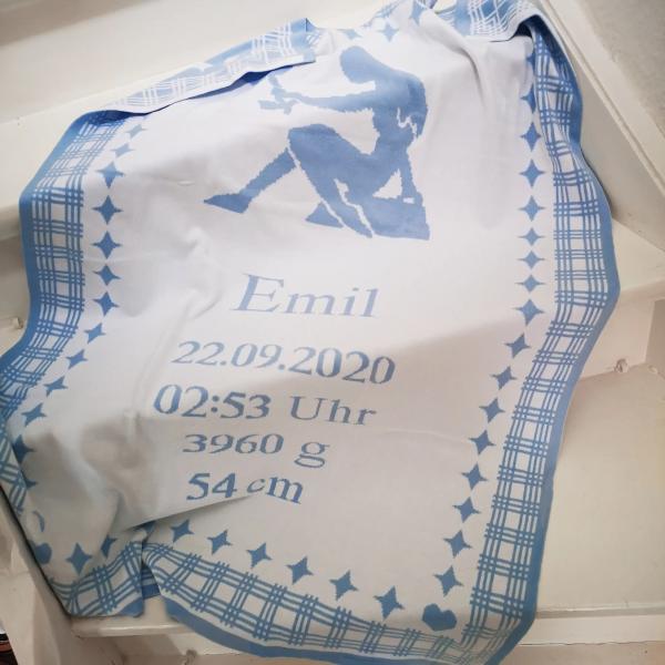 Organic Cotton Baby Blanket ZODIAC